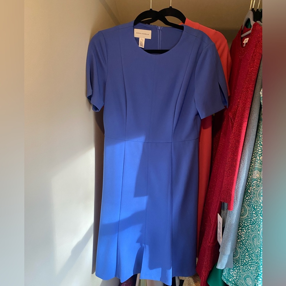 Blue Donna Morgan Dress